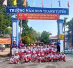Trẻ 5 tuổi thăm quan trường Tiểu học Thanh Tuyền năm học 2024-2025